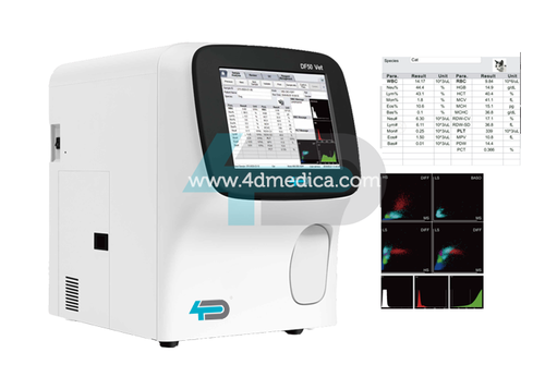 Equipo hematologa 5 poblaciones Lser Hema Cell HC560 5WBC